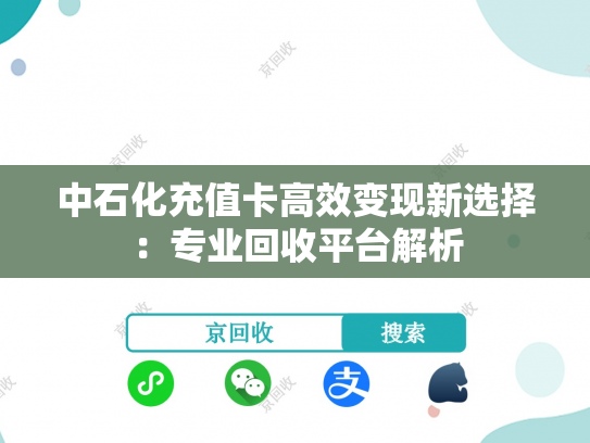 中石化充值卡高效变现新选择：专业回收平台解析